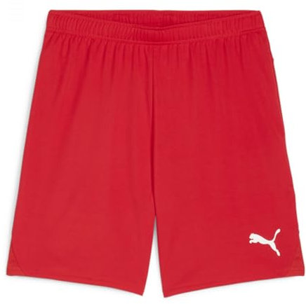 PUMA teamGOAL Shorts Jr, Short en Maille Adultes Unisexes, PUMA Red-PUMA White, 705753