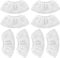 worldly 8pcs Kärcher Microfibre Cap, Microfibre Fabric, Replacement Accessories for Steam Cleaner, Compatible with Kärcher SC1, SC2, SC3, SC4, SC5 (A 8pcs)