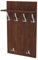 AKKE Garderobenpaneel Wandgarderobe Mit Ablage Wandpaneel Garderobe PVC Maxi Beton 120cm x 60 cm