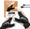 LANANUVO Gants Pêche LED USB Rechargeable Lumières Étanches, Cadeau Homme, Idee Cadeau Homme Noel, Gants de Travail sans Doigts Lumière Puissante, Cadeau Papa d'anniversaire, Gadget Insolite Utile