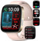 Smartwatch Damen Herren mit EKG+HRV/Harnsäure/BMI,1,4 Zoll Smartwatch Fitnessuhr mit Telefonfunktion SOS-Taste/Blutdruck/Körpertemperatur/Müdigkeit/Emotionserkennung/Schlaf,für Android iOS rosa