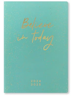 Letts of London Inspire Schülerkalender 2024/2025, A5, Wochenansicht, Grün