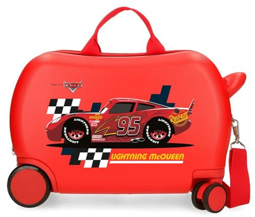 Disney Cars Lightning McQueen Kabinenkoffer, Lightning Rot, Kinderkoffer