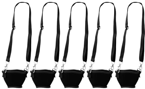 5Pcs Bicchiere di Vino Bevanda Holder Neoprene Manica Regolabile Bicchiere Da Vino Cordini Portabicchieri Portatile Per Cocktail Ricezione