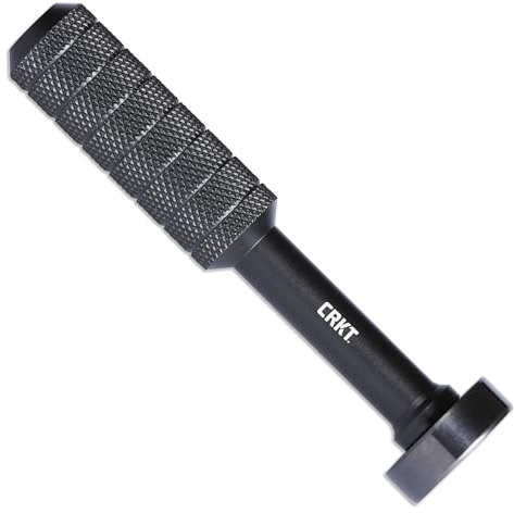 CRKT Big Boy Driver Arbeitszubehör, schwarz, 9915 | 4-mm-Adapter im Lieferumfang enthalten, strukturierter Aluminium-Griff, Arbeit und EDC-Nutzung