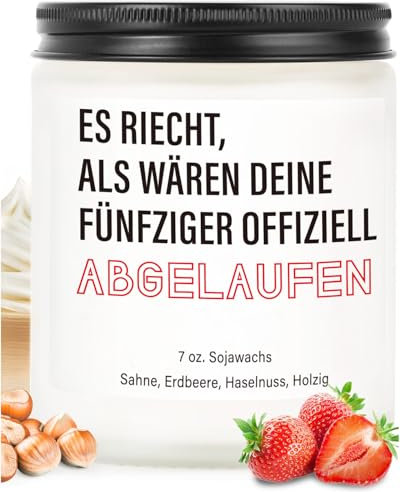 VivaJoy Geschenke Zum 60 Geburtstag für Frauen - Geschenk 60 Geburtstag Frau, Meisterhafte Parfümkomposition,Cremigen,Erdbeeren und Haselnüssen Nuancen, Geburtstagsgeschenk für Frau,Mama,Oma,Schwester