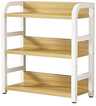DWGVHGVW Small Bookshelf Multi-Layer Storage Rack Desktop Book Organizer Floor Standing Bookcase Place Books Magazines Bookshelf Storage Shel Small Bookshelf