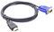 CTCOIJRN Cavo convertitore Compatibile da HDMI a VGA Cavo A-Dio Cavo Adattatore Video D-Sub Maschio Adatto for Monitor HDTV Compatibile for PC TV Compatibile(1.8m)