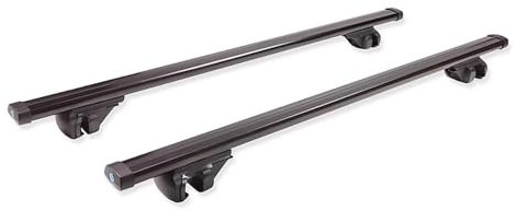 FQYZJDCZ Porte Bagages à Barre Transversale Voiture pour Audi A3 Cabriolet 2008-2013, Porte Bagages De Voiture Voiture Externes Accessoires,A-Black