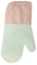 IMIKEYA Silicone and Cotton Gloves Heat Resistant Oven Mitts for Cooking Kitchen Oven Gloves Small for Food Prep and Heat Protection