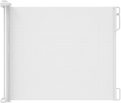 YORFULL Cancelletto di Sicurezza Rrattile per Bambini, Cancelletto per Bambini Scale da 0 a 140 CM, Cancello per Bambino, Cancelletto per Cani, Cancelletto per Gatti, Adatto per Interni ed Esterni