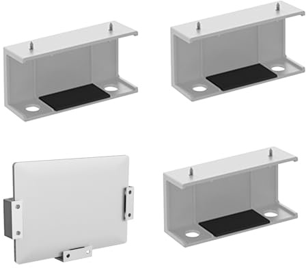 Laptop Stand On Desk, Laptop Storage Stand - Desktop Stand, Multifunctional Stand with Screws, Anti -Scratch for Laptop, Modem, Tablet, D