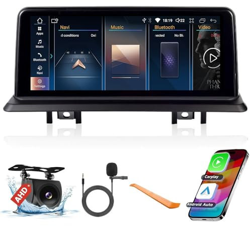 10.25 Octa Core 4G+32G para BMW 1 Series E87 2006-2011 Coche CarPlay Android Auto Navegación Android Estéreo GPS Pantalla táctil Headunit Radio Display IPS Tablet Reproductor Multimedia
