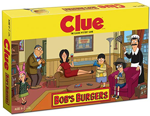 USAopoly Clue Bob's Burgers Edition Board Game