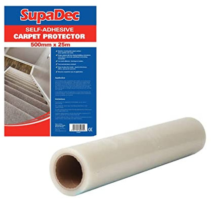 SupaDec Carpet Protector Film 500mmx25m