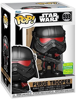 Funko Pop! Star Wars: Obi-Wan Kenobi- Purge Trooper (SDCC'22), Collectible Action Vinyl Figure - 65334