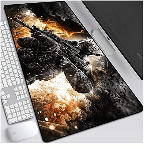 Mauspad Call of Duty Speed Gaming Mauspad |XXL Mousepad | 900 x 400mm Großformat | 3 mm Dicke Basis | Perfekte Präzision und Geschwindigkeit, H