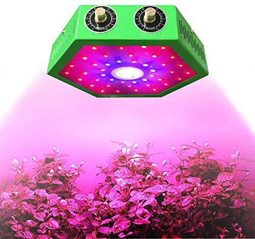 wonsung Led Grow Lights for Indoor Plants Full Spectrum 1000W Dimmable, Led Plant Light Grow Bulb Growing Lamp Professional for Seedling Growing Blooming Fruiting Actual Power 100Watt