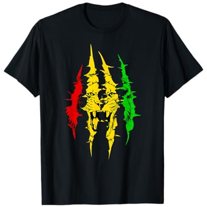 Jamaica Für Jamaikaner Reggae Flagge T-Shirt