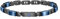 Maserati Maserati Herren Armband, JEWELS Kollektion, aus Edelstahl, Keramik, Grau und Blau PVD - JM221ATZ01