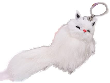 Pendentif porte-clés renard en peluche, Asudaro petit renard joli porte-clés pendentif renard en peluche porte-clés pendentif cadeaux créatifs téléphone portable jouet sac