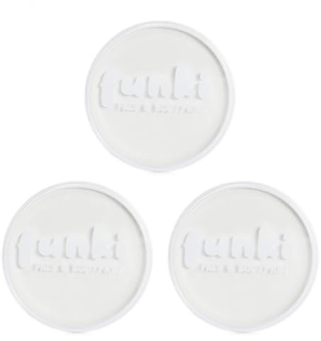 Lot de 3 peintures à l'huile blanche pour le visage et le corps – Parfait pour une variété d'événements déguisés