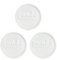Lot de 3 peintures à l'huile blanche pour le visage et le corps – Parfait pour une variété d'événements déguisés