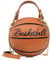 Kreativer Kugelförmiger Handtasche Neuheit Runde Messenger -Tasche Basketball Geformte - Süße Geldbeutel Für Frauen