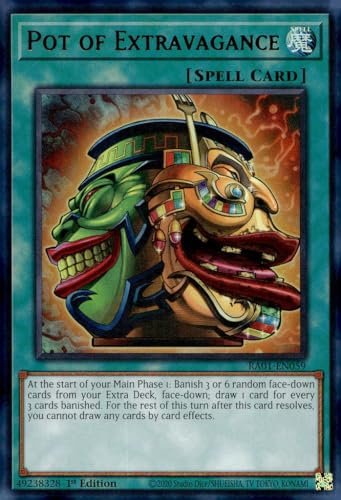 Pot of Extravagance (UR) - RA01-EN059 - Ultra Rare - 1. Auflage