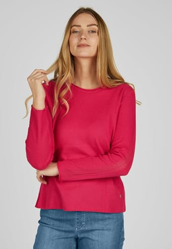 Rabe Pullover Unifarben - Rundhals, Langarm