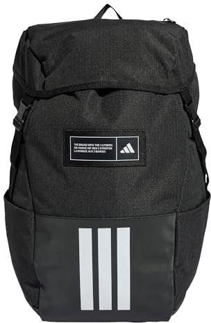 adidas Unisex 4ATHLTS Camper Rucksack Black/White 1 Größe