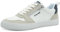 s.Oliver Herren Sneaker flach mit Reißverschluss Low Top, Weiß (White Comb.), 43 EU