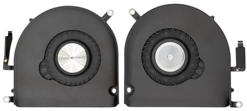 MMOBIEL Left and Right Side Laptop CPU Cooling Fans Replacement Compatible with MacBook Pro 15 inch A1398 2012 – 2013
