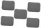 BESPORTBLE 5pcs Bowling Mat Bowling Balls Towels Bowling Ball Towel Bowling Ball Clean Towel Bowling Supplies Cleaning Ball Towel Cleaning Bowling Pad Ball Polishing Cushion Polyester