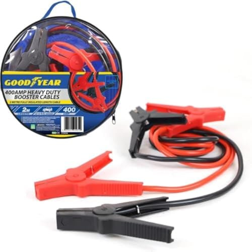 Goodyear 2m 400amp HD Booster Cable