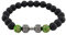 Robuste Uhren, Rockperlen, Metall, Hantel, vielseitiges Perlenarmband, Schmuck, 3 Kreolen, Einheitsgröße, Kaiserstein, Kein Edelstein