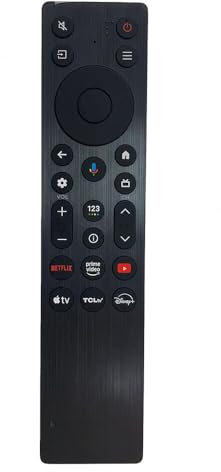 XINFUTE RC923A FMB1 pour télécommande TCL Smart LED Bluetooth Voice TV