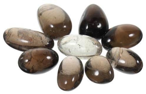 NIYANGLE 1satz Kristallsteine Naturpolierte Dekosteine Für Home Deko Yoga Und Meditation Große Unregelmäßige Steine Für -landschaften Und Entspannende Räume