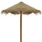 Jardin202 - Sombrilla de Brezo o Esparto para Exteriores – Sombrilla Redondo para Playa, Porches y Piscina | Grande (Esparto)