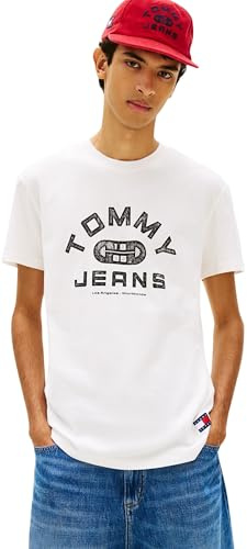 Tommy Jeans Herren TJM Reg Tj Gym Ss Tee EXT Dm0dm22551 S/S T-Shirt (1er Pack)