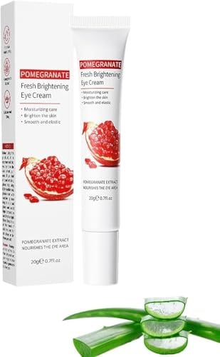 Kollagen-Augencreme mit rotem Granatapfel, straffende und glättende Retinol-Augencreme, reduziert feine Linien, nährende Feuchtigkeitspflege für geschmeidige und elastische Haut