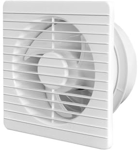 DSFGXH Abluftventilator 4/6/8 Zoll Fernbedienung Fenster Wand Abluftventilator for Badezimmer Toilette Küche Belüftung mit Timing-Funktion für Toilette, Lager(8 inch)