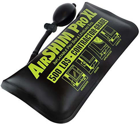 Calculated Industries #1194 Air Shim XL Inflatable Pry Bar and Leveling Tool; 500 LB Rating; Contractor-Grade Alignment Pump Wedge