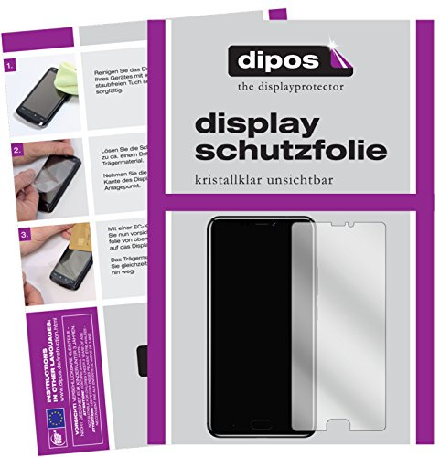 dipos I 2x Screen Protector compatible with Gionee A1 lite Protection Films clear