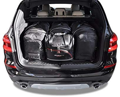 KJUST Dedizierte Kofferraumtaschen 4 stk kompatibel mit BMW X3 G01 2017+ CarBags