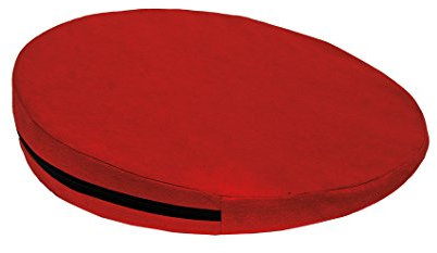 Pflegehome24® Keilkissen Sitzkeilkissen, RUND Ø 36 cm - rot