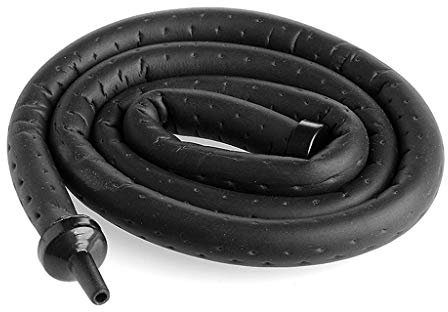 SimpleLife Air Bubble Stone Aerator Diffuser Tube Aquarium Fish Tank Pump Hydroponic Oxygen,Black,60cm