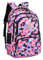 SellerFun Girl Geometric Printed Primary Junior High University School Bag Bookbag Backpack(2# Black,35L)