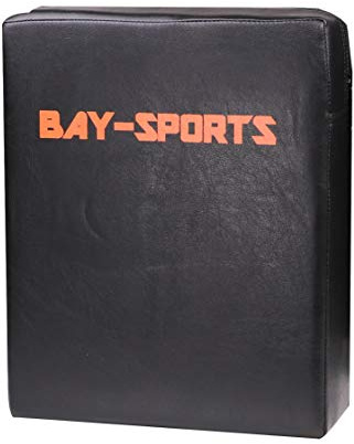 BAY® QUADER MAN 30 x 25 x 12 cm - Körpershield, Schlagpolster, Schlagkissen, Pratze, Pratzen, Bodyshield, Kickboxen Thaiboxen Muay Thai, MMA, Krav MAGA,