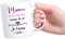 Mug personnalisé future mamie - Annonce grossesse originale - Cadeau - Tasse magique - Mamie je ne suis pas encore là et je t'aime déjà (Mamie)
